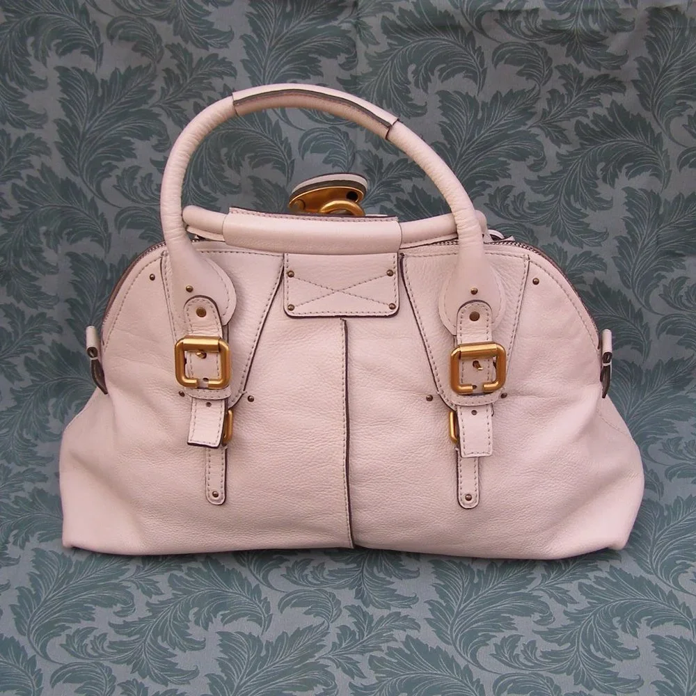 Off-White CHLOE Paddington in Excellent Condition, LIKE NEW w/Dust Bag